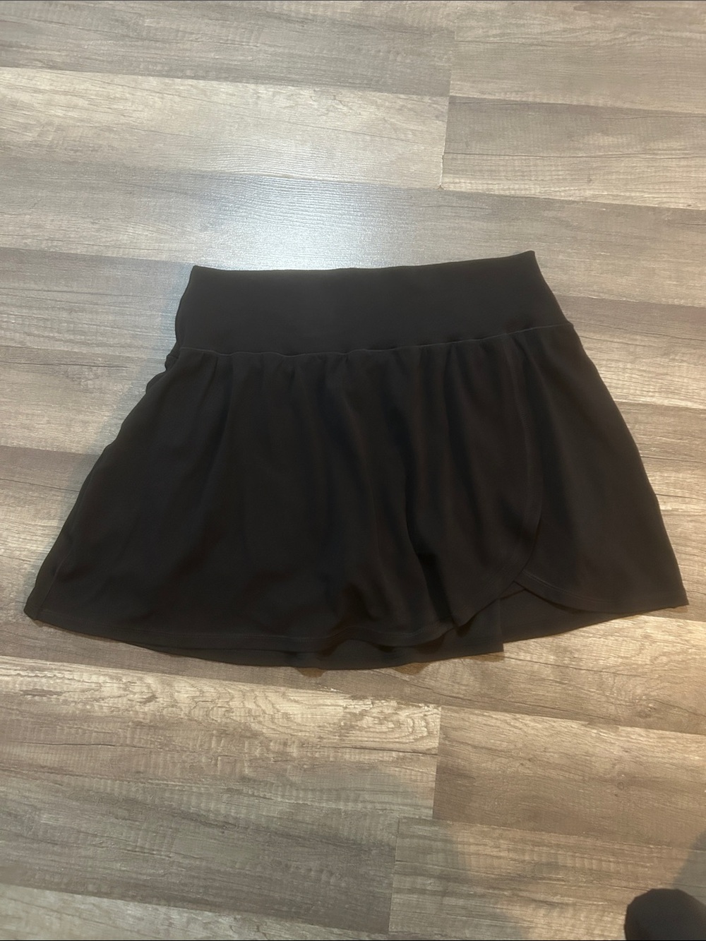 aerie Skirt Black Activewear Built in Shorts Size large